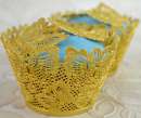 Claire Bowman Cake Lace Mat - Butterflies Cupcake Wrapper
